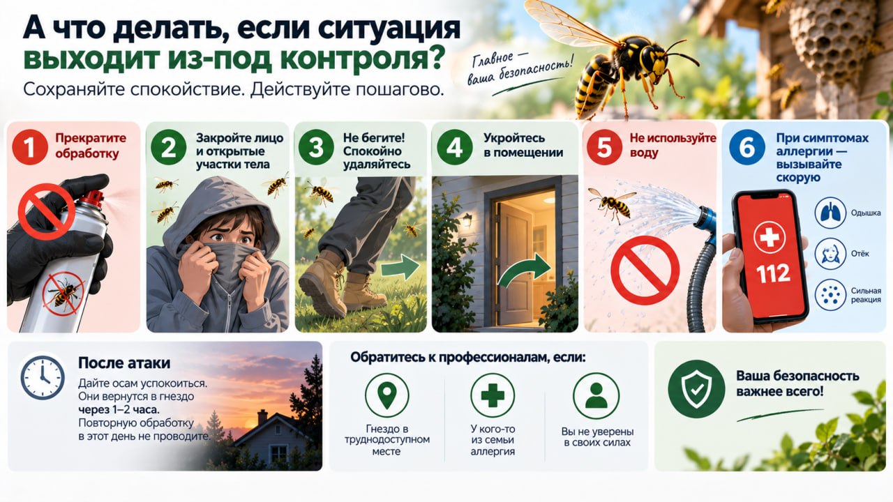 А что делать, если ситуация выходит из-под контроля